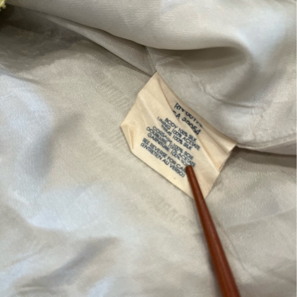 Anthropologie Edme & Esyllte Silk Kerchief Mini Dress – Blue/Green Geo – Large - Picture 7 of 14